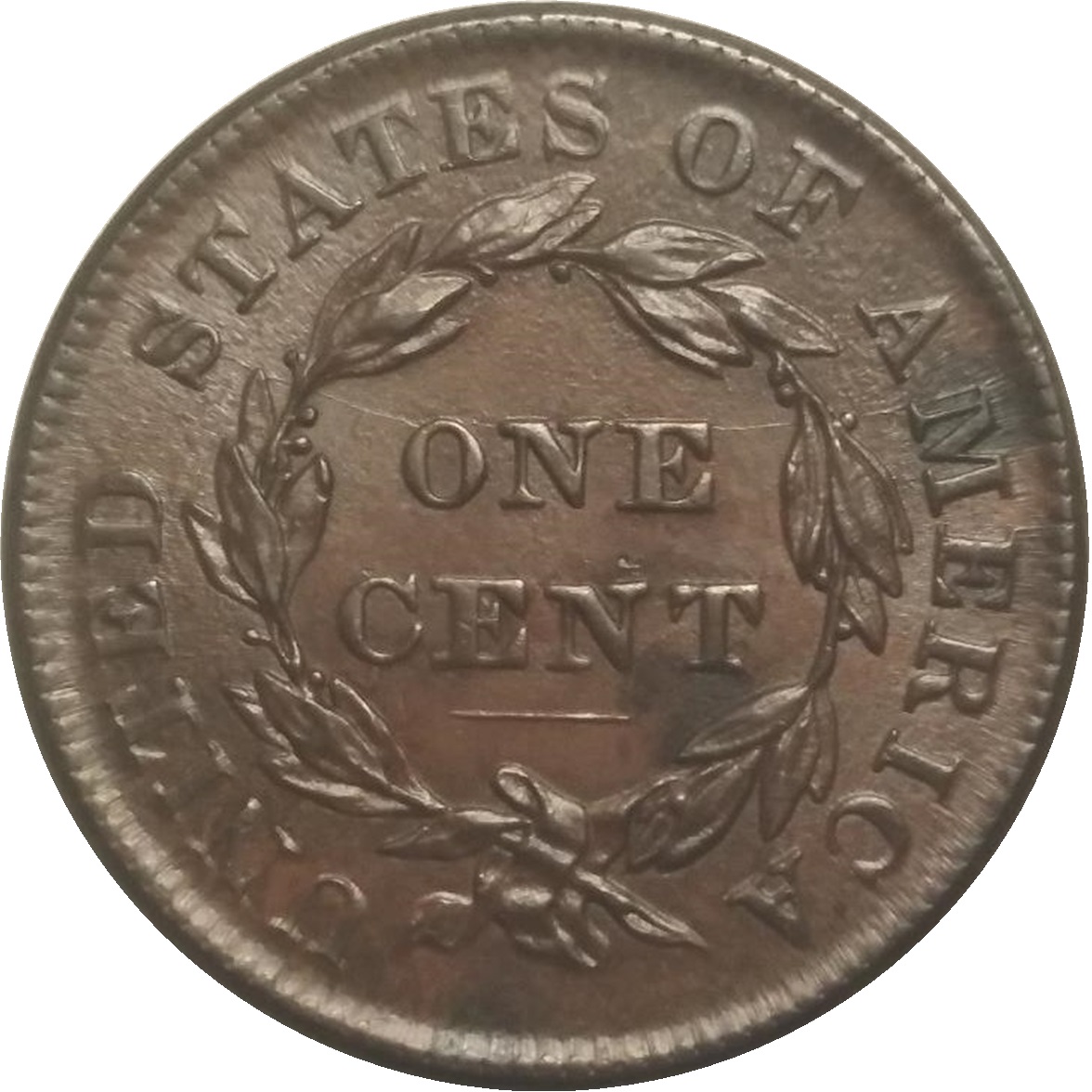 1836-1c-Coronet-Large-Cent